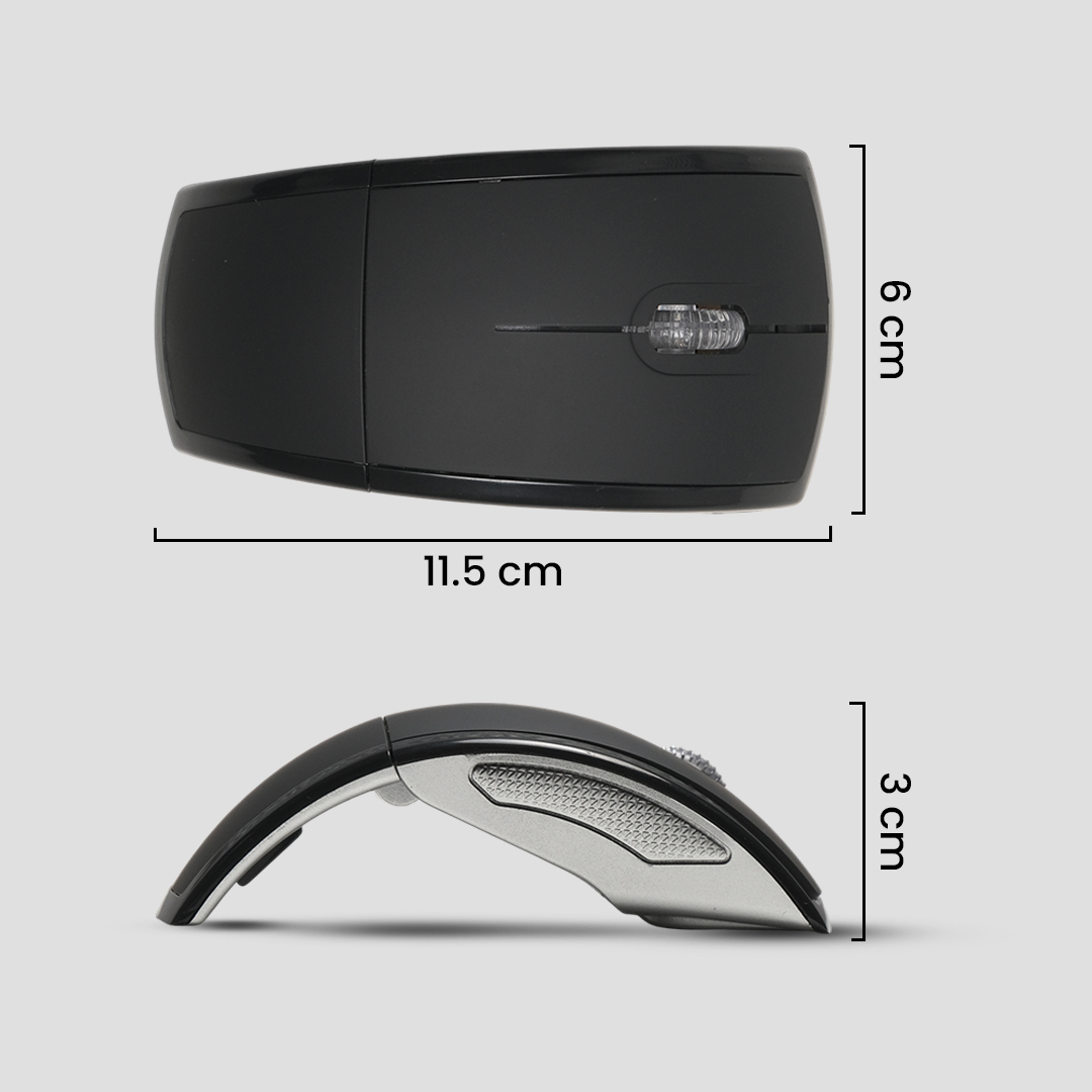 iMace Mouse Wireless Optical 2.4GHz Folded Super Slim 1600DPI - M016 Gambar produk iMace Mouse Wireless Optical 2.4GHz Folded Super Slim 1600DPI - M016