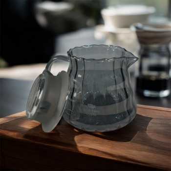 Gambar produk One Two Cups Teko Kopi Coffee Server V60 Drip Pour Over Borosilicate 600ml - XGS-36/60/80