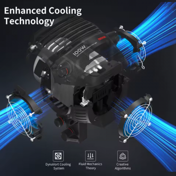 Gambar produk Zhiyun Lampu Studio Fotografi COB LED 2in1 Color Bowens Mount 300W - B300 UK