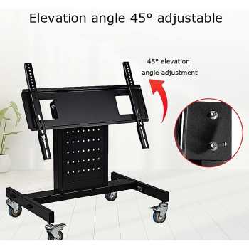 Gambar produk IBOWZ Bracket TV Floor Stand Wheel VESA 600x400 for 32-65 Inch TV - IB-65