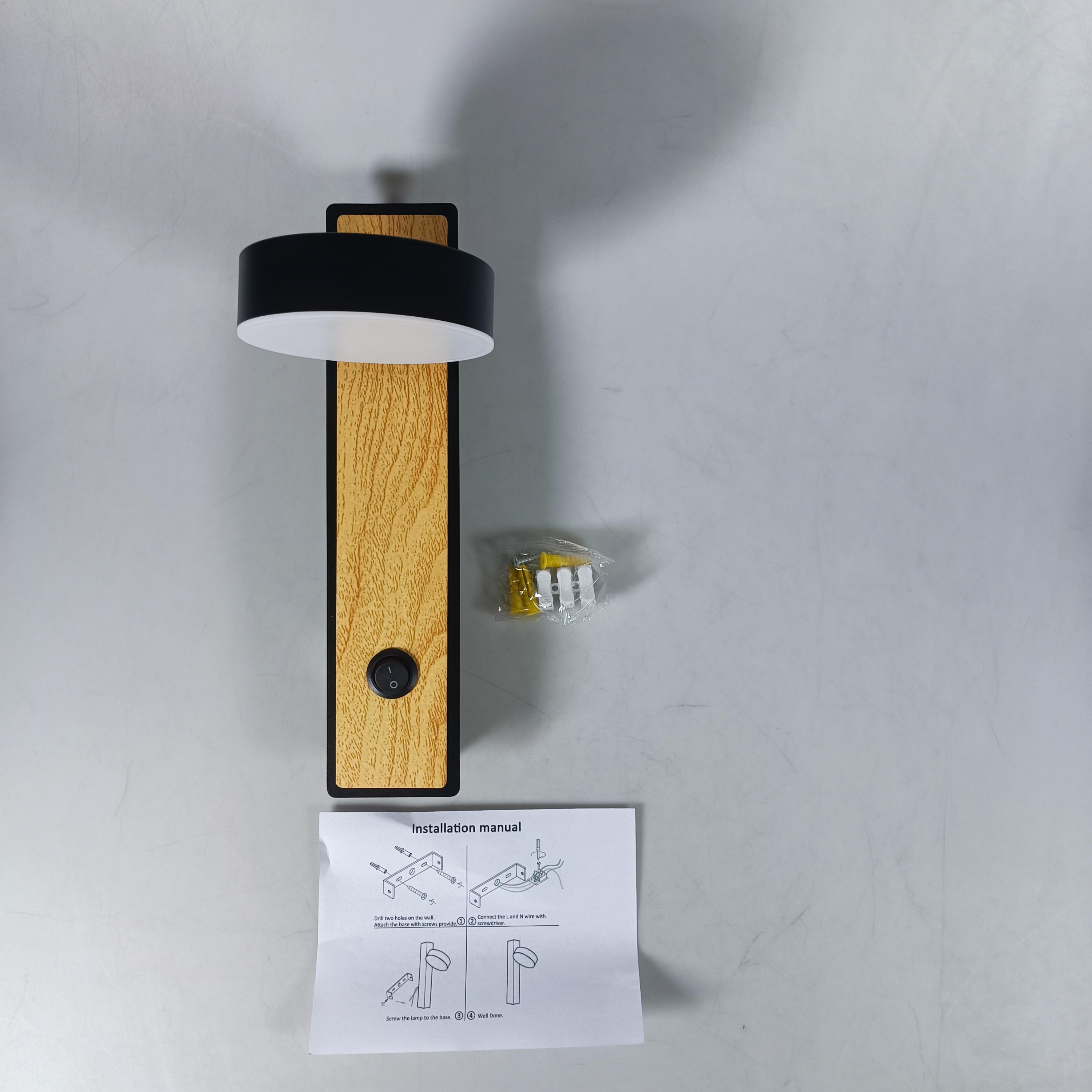 TaffLED Lampu Dinding Hias Minimalis LED Night Light 7W Warm White - 6715 Gambar produk TaffLED Lampu Dinding Hias Minimalis LED Night Light 7W Warm White - 6715