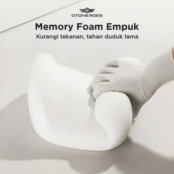 Gambar produk OTOHEROES Bantal Punggung Jok Mobil Memory Foam Lumbar Support - AW-40
