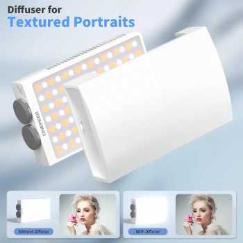 ZHIYUN CINEPEER Lampu Fill Light Fotografi LED 3in1 Color 4000mAh 25W - CM25