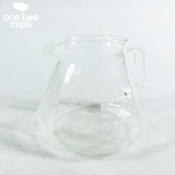Gambar produk One Two Cups Teko Kopi Coffee Server V60 Drip Kaca Borosilikat 600ml - LCS38