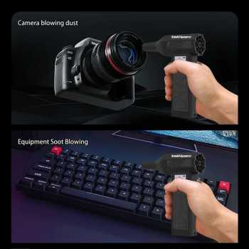 Gambar produk Taffware Air Duster Blower Vacuum Turbo Jet Fan 130000RPM 8000Pa 184W - P30