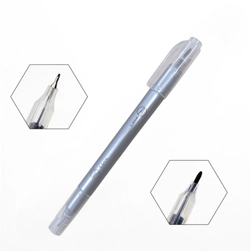 Gambar produk Tondaus Spidol Kulit Operasi Medical Skin Marker Double Head Tip - TD01