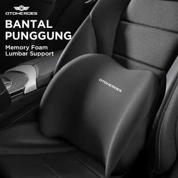 OTOHEROES Bantal Punggung Jok Mobil Memory Foam Lumbar Support - AW-40