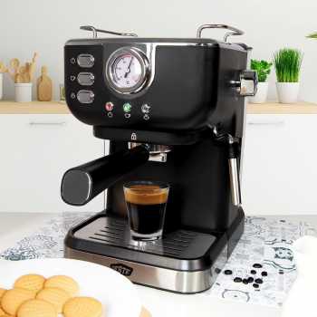 Trieste Mesin Kopi Espresso Coffee Frothing 20 Bar 1050W 1.5L - CM3120