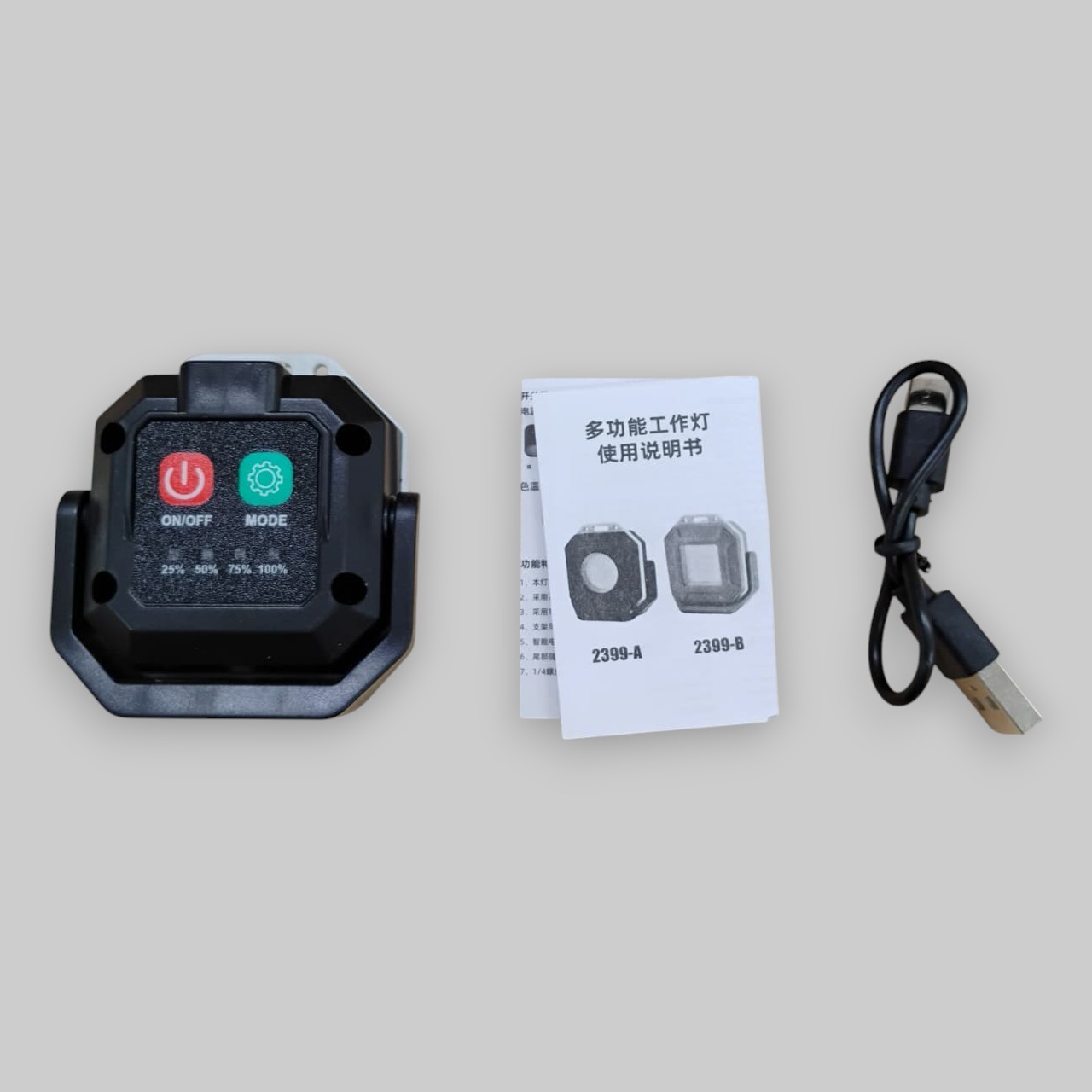 SeaSoar Lampu Outdoor Magnetic Work Light LED COB 850mAh IPX4 - 2399-A Gambar produk SeaSoar Lampu Outdoor Magnetic Work Light LED COB 850mAh IPX4 - 2399-A