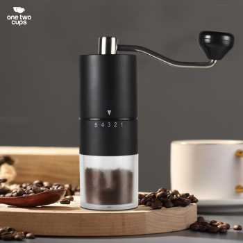 One Two Cups Alat Penggiling Kopi Manual Coffee Grinder Adjustable - G5