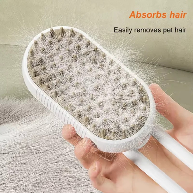 Ciput Sisir Bulu Hewan Pet Comb Cat Dog Spray Massage Grooming Comb - INU180 Gambar produk Ciput Sisir Bulu Hewan Pet Comb Cat Dog Spray Massage Grooming Comb - INU180