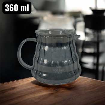 One Two Cups Teko Kopi Coffee Server V60 Drip Pour Over Borosilicate - XGS-36/60/80
