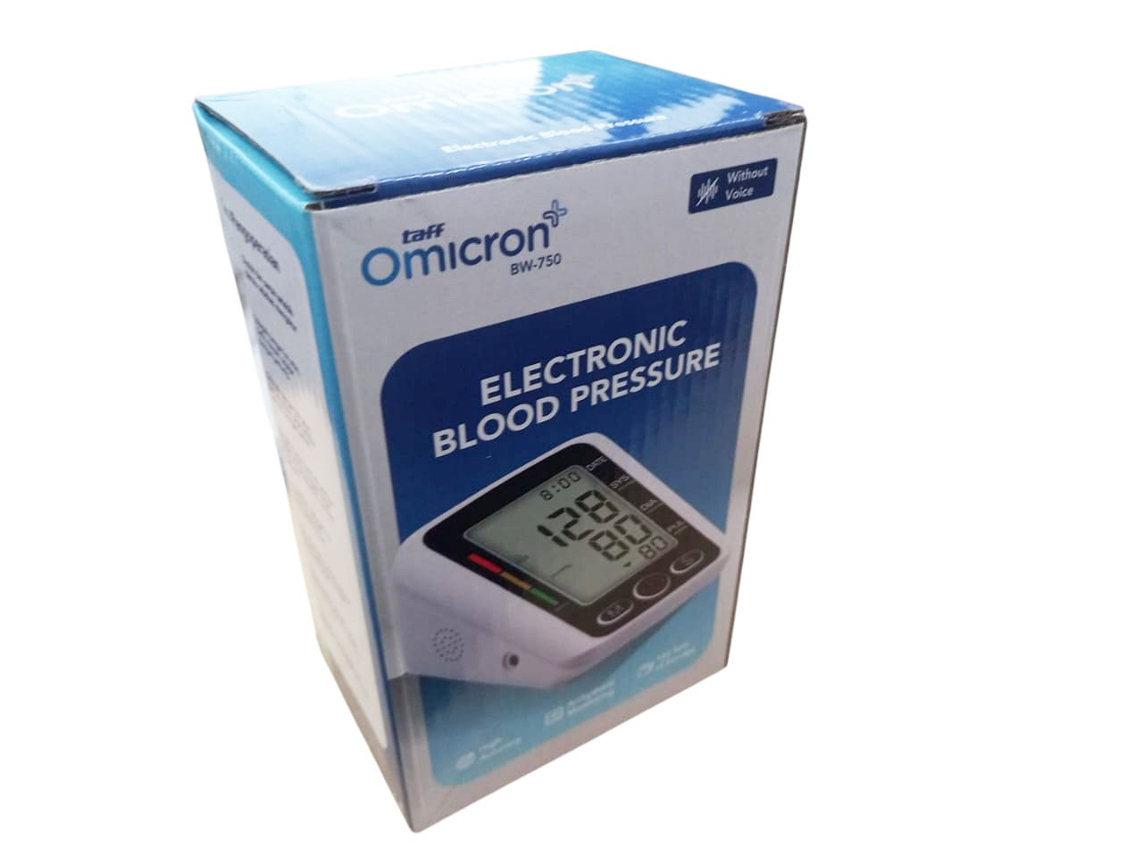 TaffOmicron Pengukur Tekanan Darah Tensimeter Digital Dual Power without Voice - BW-750 Gambar produk TaffOmicron Pengukur Tekanan Darah Tensimeter Digital Dual Power without Voice - BW-750