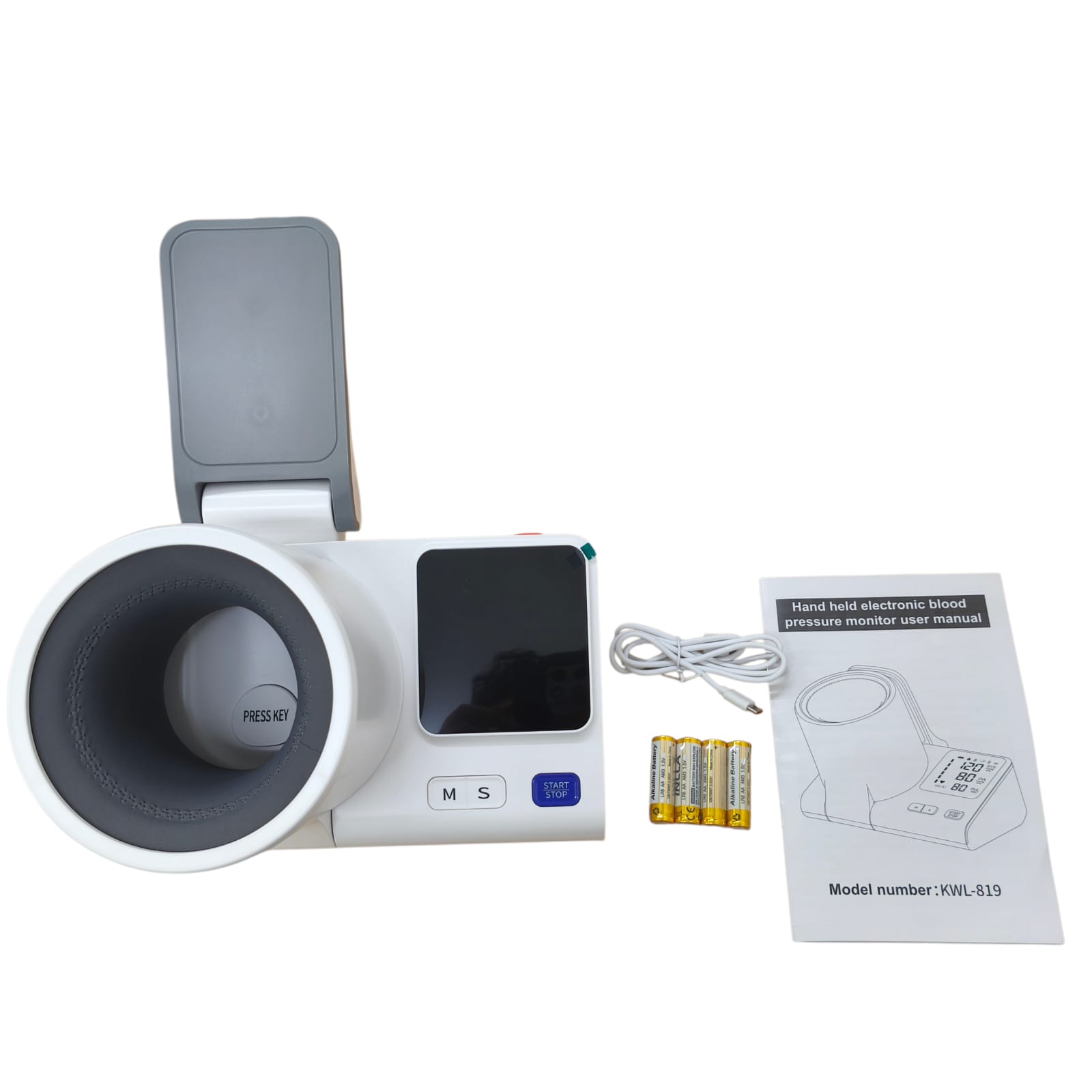 TOPU Tensimeter Digital Pengukur Tekanan Darah Monitor English Voice - KWL-819 Gambar produk TOPU Tensimeter Digital Pengukur Tekanan Darah Monitor English Voice - KWL-819