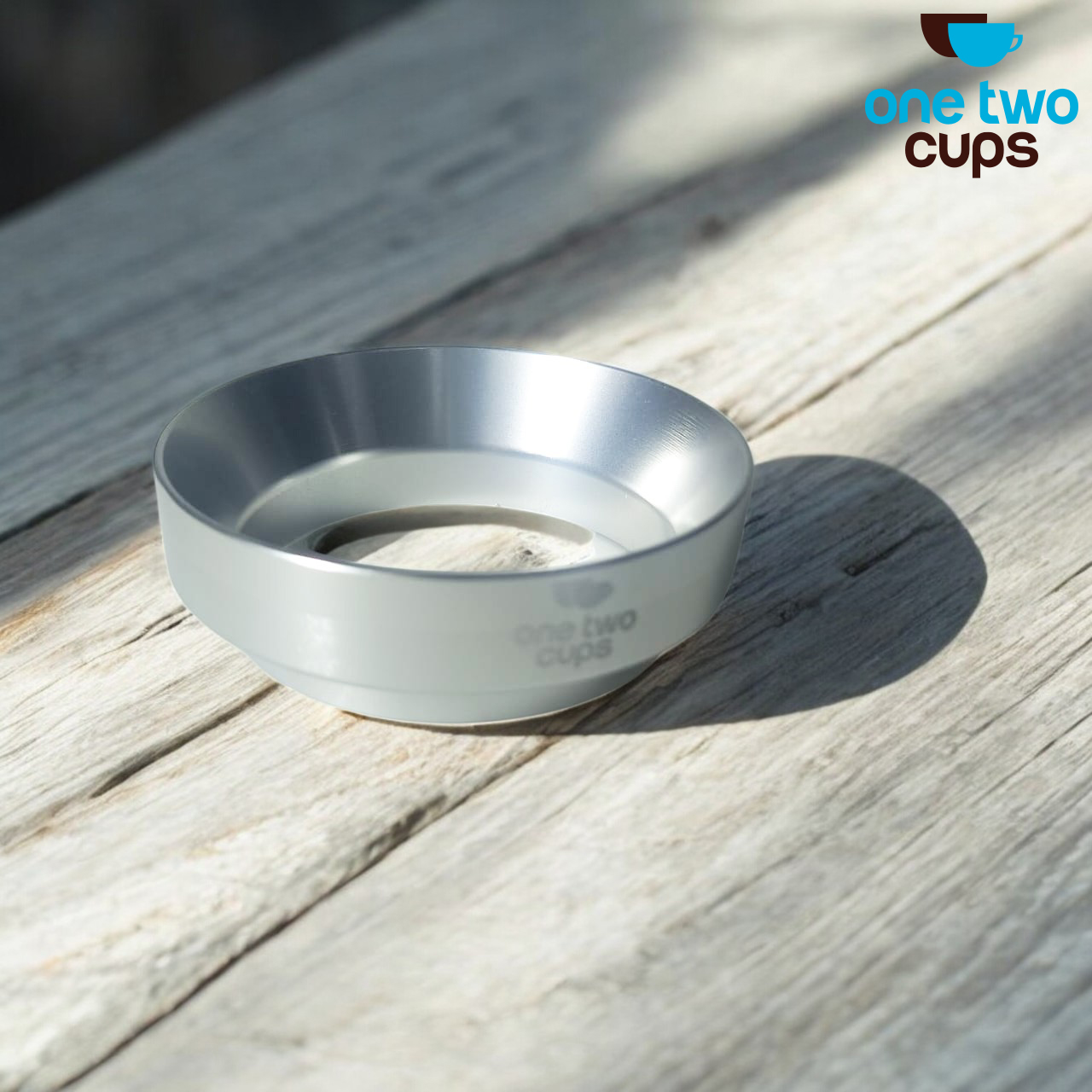 One Two Cups Dosing Ring Portafilter Espresso Aluminium Magnetic 51mm - AR5 Gambar produk One Two Cups Dosing Ring Portafilter Espresso Aluminium Magnetic 51mm - AR5