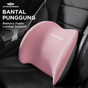OTOHEROES Bantal Punggung Jok Mobil Memory Foam Lumbar Support - AW-40