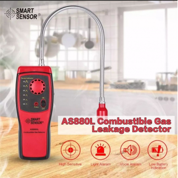 KKMOON Alat Deteksi Gas Bocor Smart Sensor Combustible Detector - AS8800L