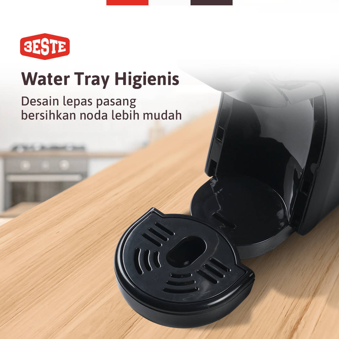 Trieste Mesin Kopi Espresso 3in1 Coffee Maker 19 Bar 1450W 600ml - ST-504 Gambar produk Trieste Mesin Kopi Espresso 3in1 Coffee Maker 19 Bar 1450W 600ml - ST-504