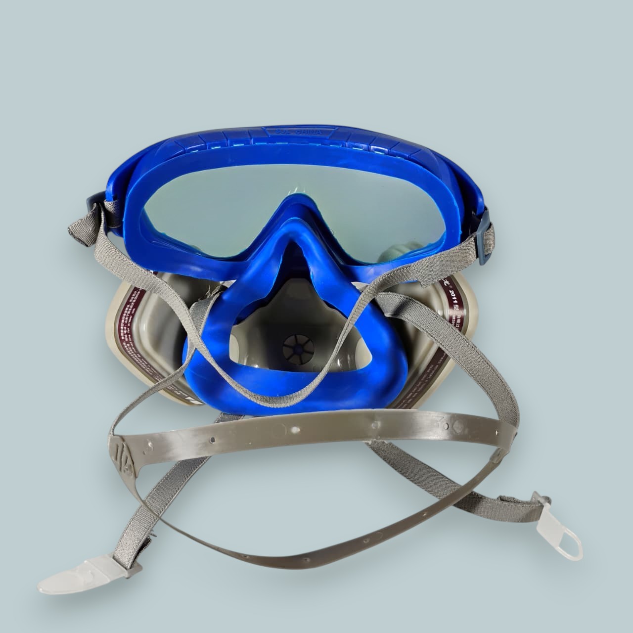 SJL Masker Gas Respirator Full Face with Activated Carbon Filter - YF2 Gambar produk SJL Masker Gas Respirator Full Face with Activated Carbon Filter - YF2