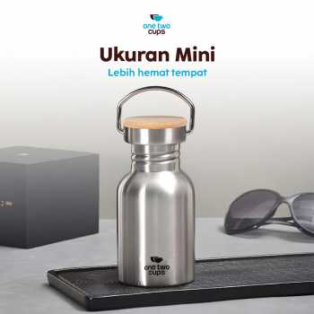 Gambar produk One Two Cups Botol Minum Stainless Steel Water Bottle 300ml - YM006