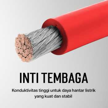 Gambar produk ALLWELL Kabel AWG Silicone Extra Soft Temperature Resistant Wire 1M 14 AWG - MU-5