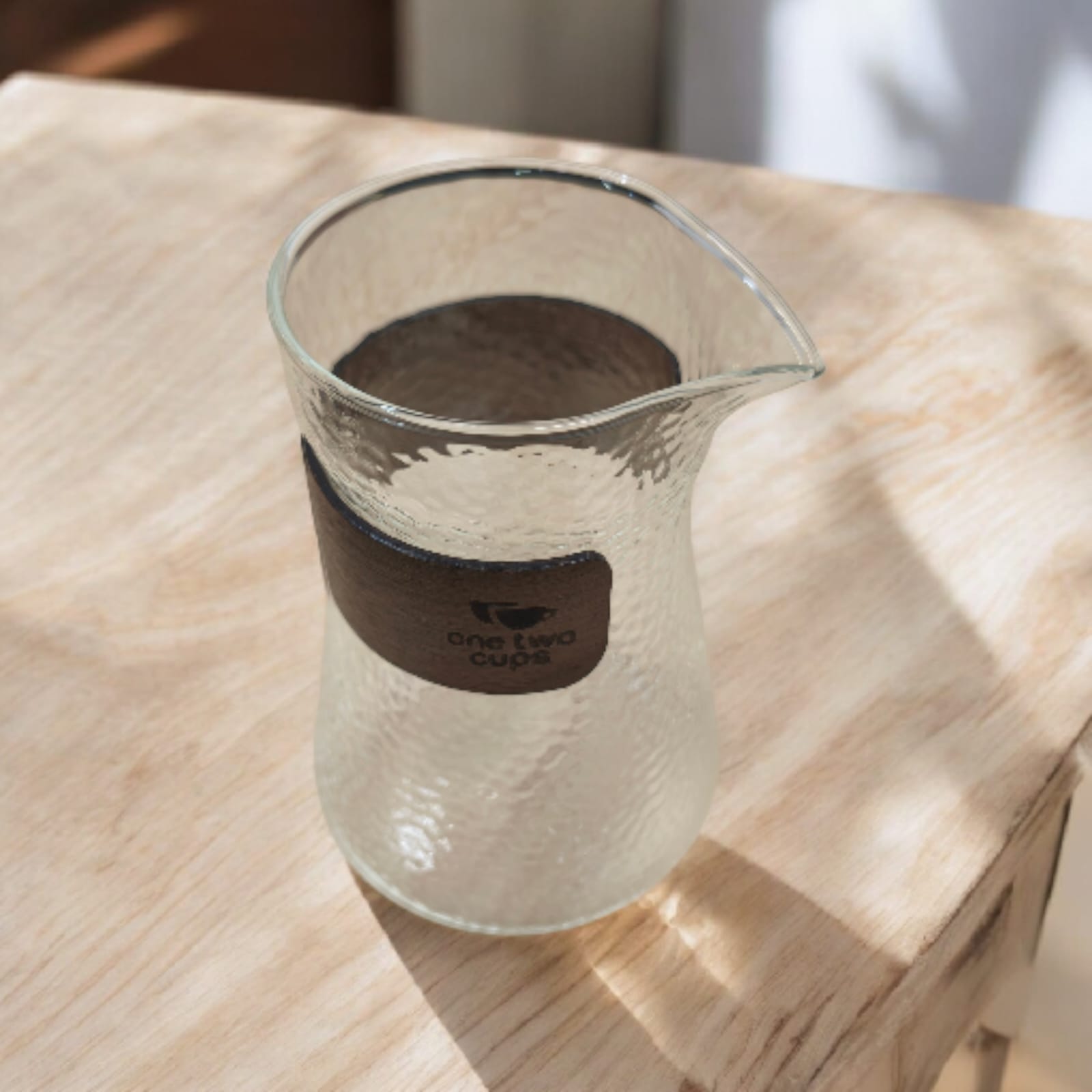 One Two Cups Teko Kopi Pour Over Coffee Server Glass Carafe 500ml - FM-5ML Gambar produk One Two Cups Teko Kopi Pour Over Coffee Server Glass Carafe 500ml - FM-5ML