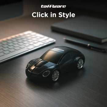 Gambar produk Taffware Mouse Wireless Optical 2.4GHz Model Mobil Supercar 1600DPI - CM0016