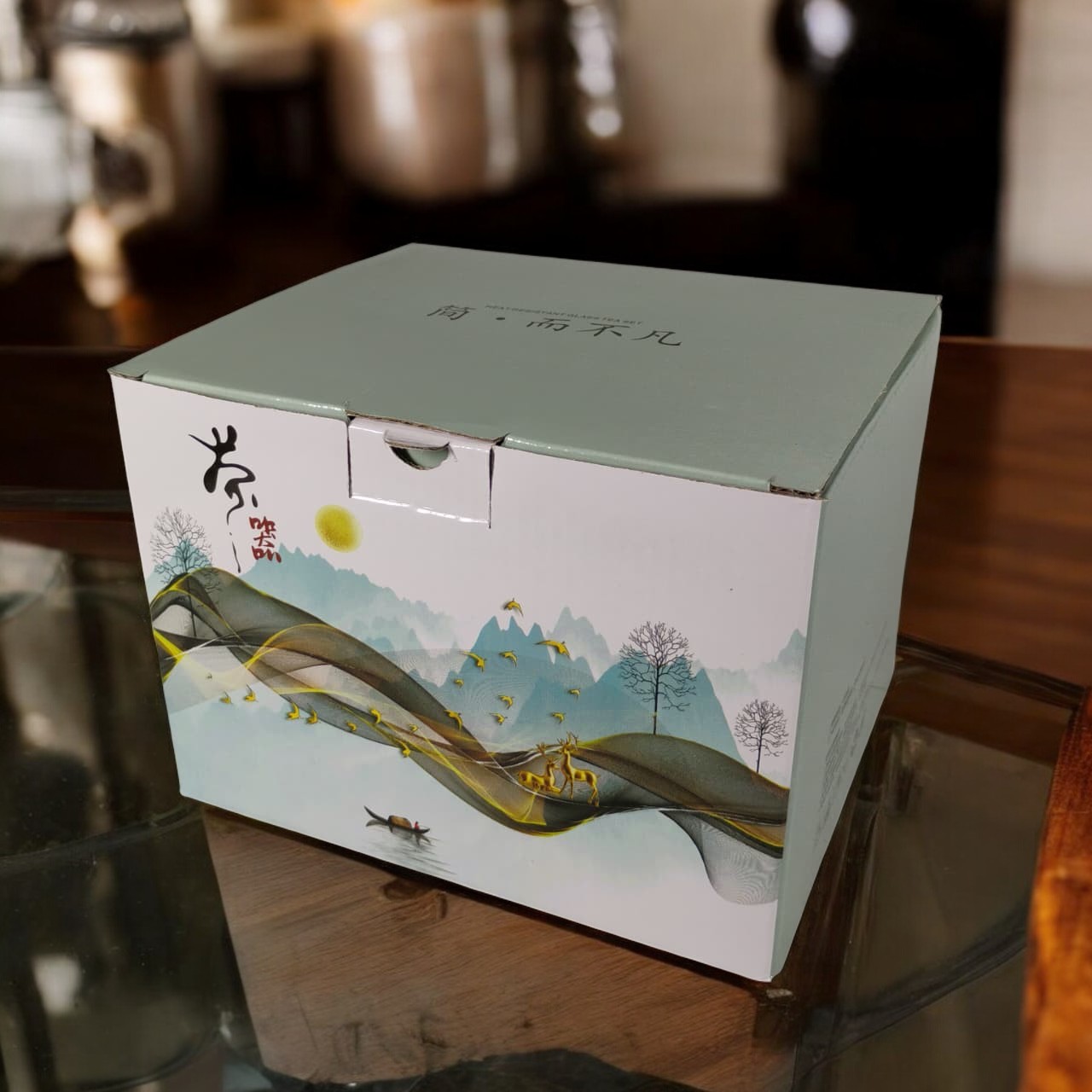 One Two Cups Teko Teh Kaca Saringan Tahan Panas Infuser Teapot 650ml - HP13 Gambar produk One Two Cups Teko Teh Kaca Saringan Tahan Panas Infuser Teapot 650ml - HP13