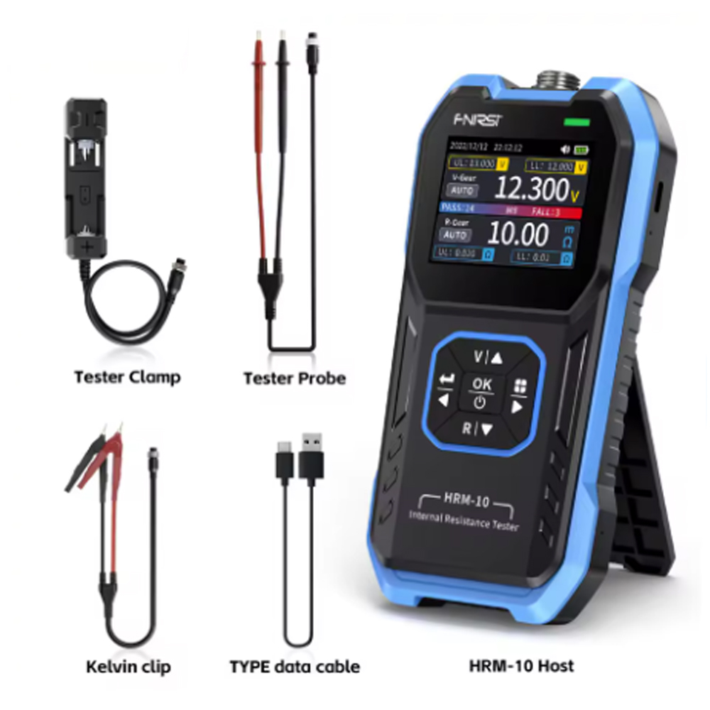 FNIRSI Battery Voltage Internal Resistance Tester Portable 1000mAh - HRM-10 Gambar produk FNIRSI Battery Voltage Internal Resistance Tester Portable 1000mAh - HRM-10