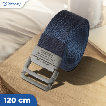 Rhodey Craftman Tali Ikat Pinggang Pria Canvas Buckle Belt - B1030