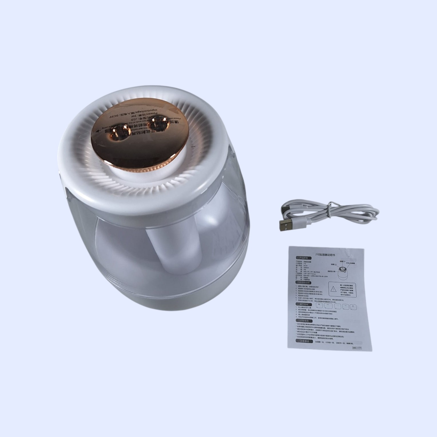 HOMEFISH Air Humidifier Double Spray Diffuser Essential Oil 1300ml - J10 Gambar produk HOMEFISH Air Humidifier Double Spray Diffuser Essential Oil 1300ml - J10