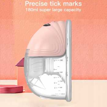 Gambar produk PAMPI Pompa ASI Bayi Elektrik Wearable Breast Milk Pump 180ml - S21