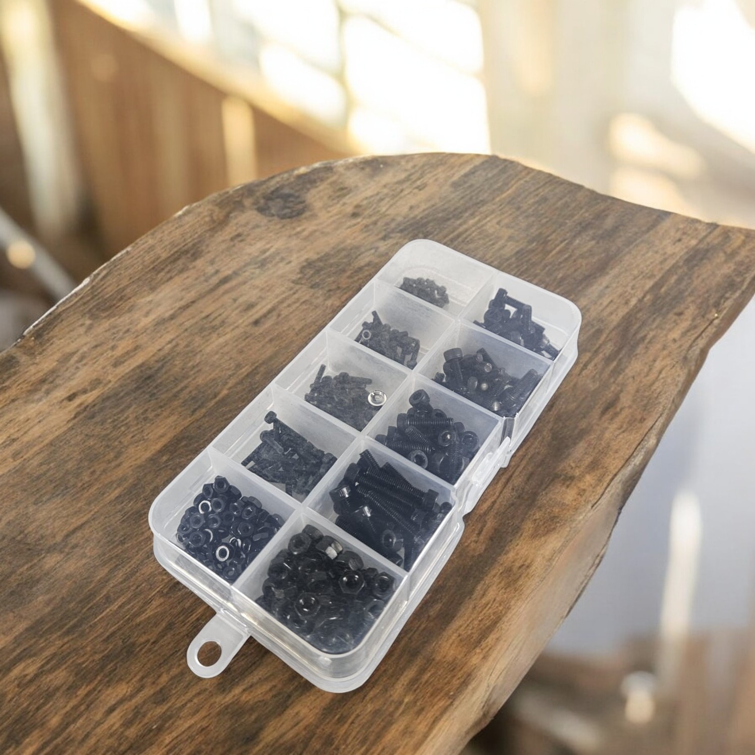 Taffware Baut Set Screw Bolt Nuts Hexagon Hex Socket M2 M3 400PCS - DIN912 Gambar produk Taffware Baut Set Screw Bolt Nuts Hexagon Hex Socket M2 M3 400PCS - DIN912