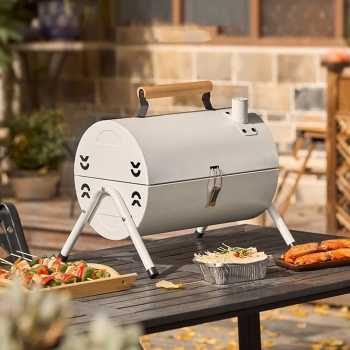 Gambar produk Xbess Alat Panggang Arang Portable BBQ Outdoor Grill Stove with Pan - K-707