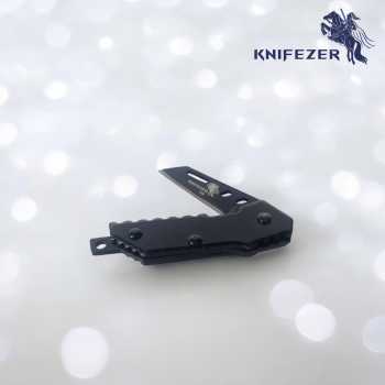 Gambar produk KNIFEZER Pisau Saku Lipat Mini Portable Keychain Survival Knife - Y238