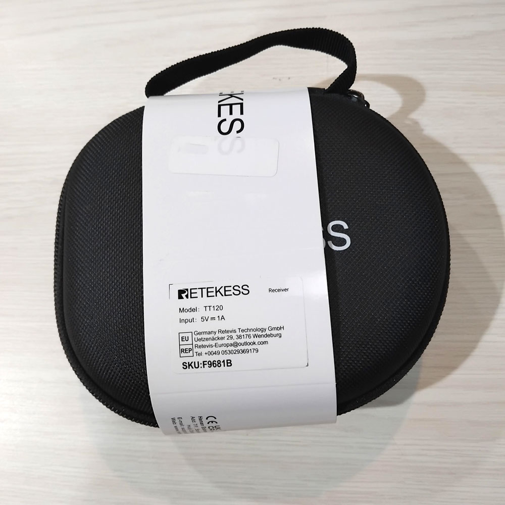 RETEKESS Receiver Bone Conduction Earphone Wireless for Transmitter - TT120 Gambar produk RETEKESS Receiver Bone Conduction Earphone Wireless for Transmitter - TT120