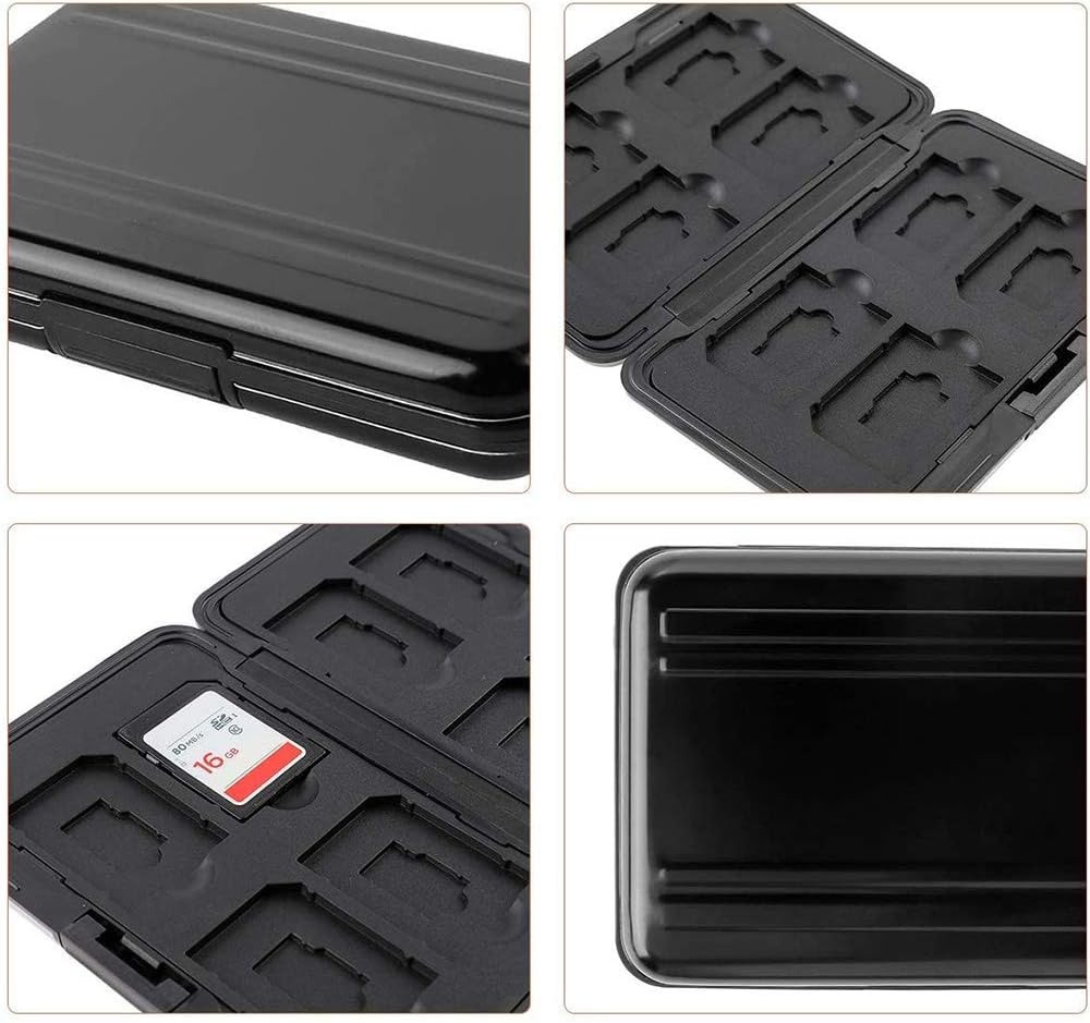 Kotak Penyimpanan SD Card Micro SD 8 Slot Storage Case Anti Benturan - 421 Gambar produk Kotak Penyimpanan SD Card Micro SD 8 Slot Storage Case Anti Benturan - 421