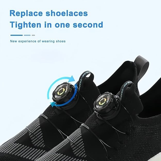 UETEEY Tali Sepatu Putar Automatic Rotating Shoelace Buckle - UT703 Gambar produk UETEEY Tali Sepatu Putar Automatic Rotating Shoelace Buckle - UT703