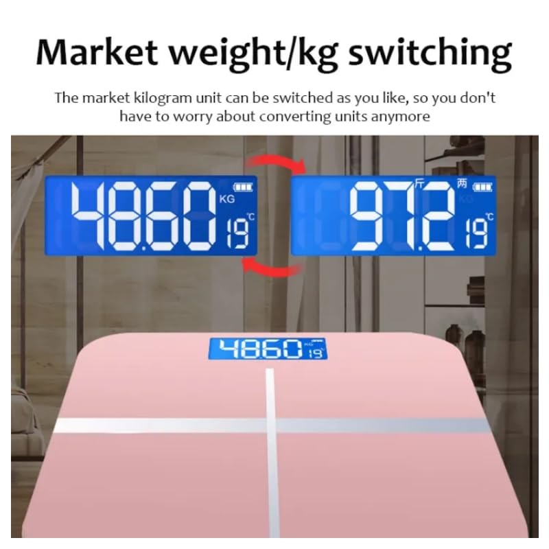 LIFEHOOD Timbangan Badan Digital Scale LED Display 150kg Charging - SC-08 Gambar produk LIFEHOOD Timbangan Badan Digital Scale LED Display 150kg Charging - SC-08