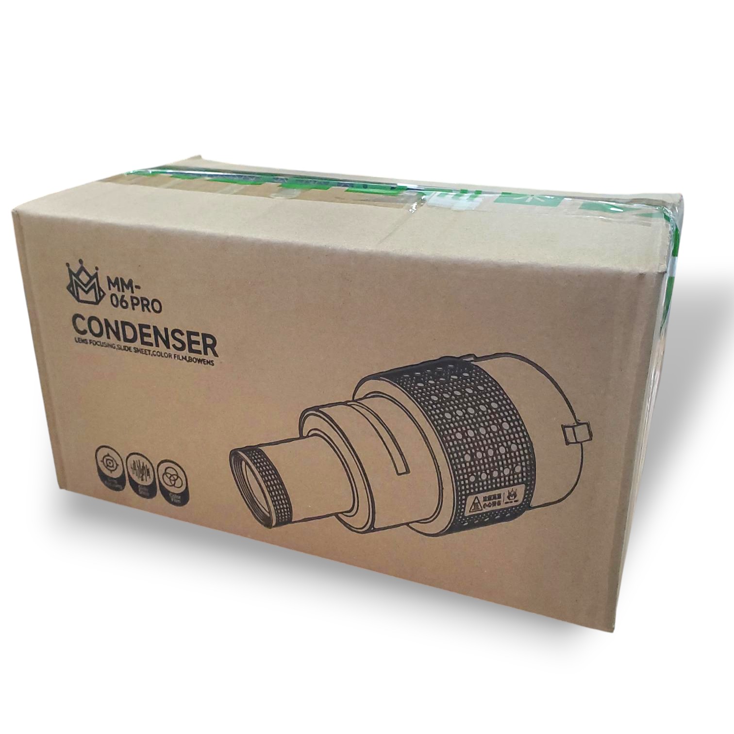 LUYP Optical Snoot Bowens Mount Projector Cahaya Fotografi 35 Set - MM-06 PRO Gambar produk LUYP Optical Snoot Bowens Mount Projector Cahaya Fotografi 35 Set - MM-06 PRO