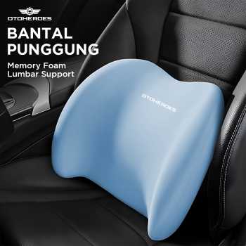 OTOHEROES Bantal Punggung Jok Mobil Memory Foam Lumbar Support - AW-40