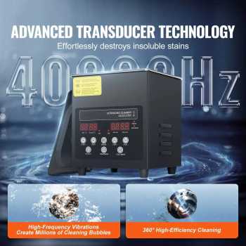 Taffware Mesin Pembersih Perhiasan Ultrasonic Cleaner 40KHz 360W 15L - KZ-D80