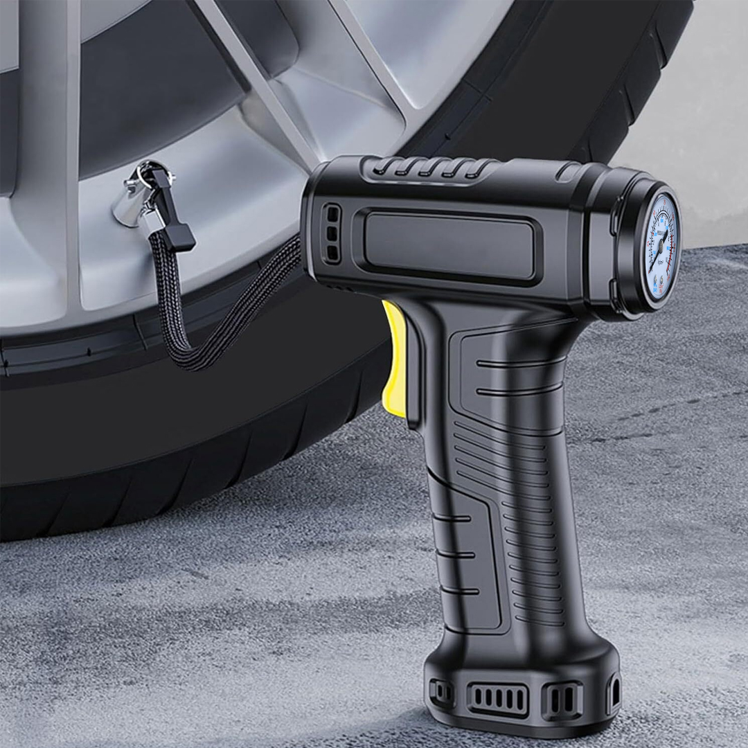 SUITU Pompa Ban Elektrik Portable Air Compressor DC 12V 150 PSI - ST-5007 Gambar produk SUITU Pompa Ban Elektrik Portable Air Compressor DC 12V 150 PSI - ST-5007