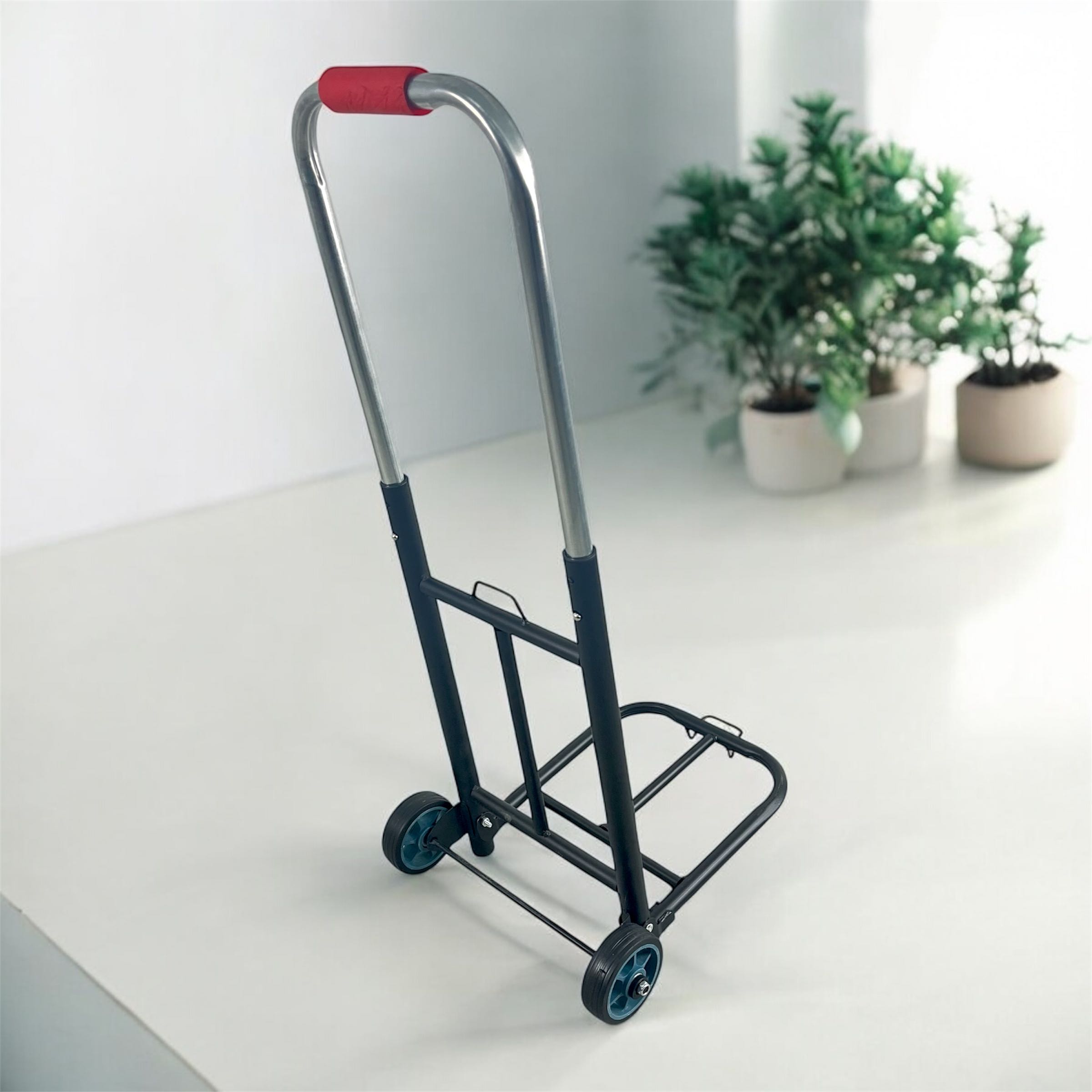 HAOTOOLS Troli Barang Lipat Foldable Trolley Telescopic Rubber Wheels - HT-28 Gambar produk HAOTOOLS Troli Barang Lipat Foldable Trolley Telescopic Rubber Wheels - HT-28