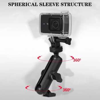 Gambar produk MOTOWOLF Mounting Holder Action Camera Motorcycle Ball Sleeve - MT9