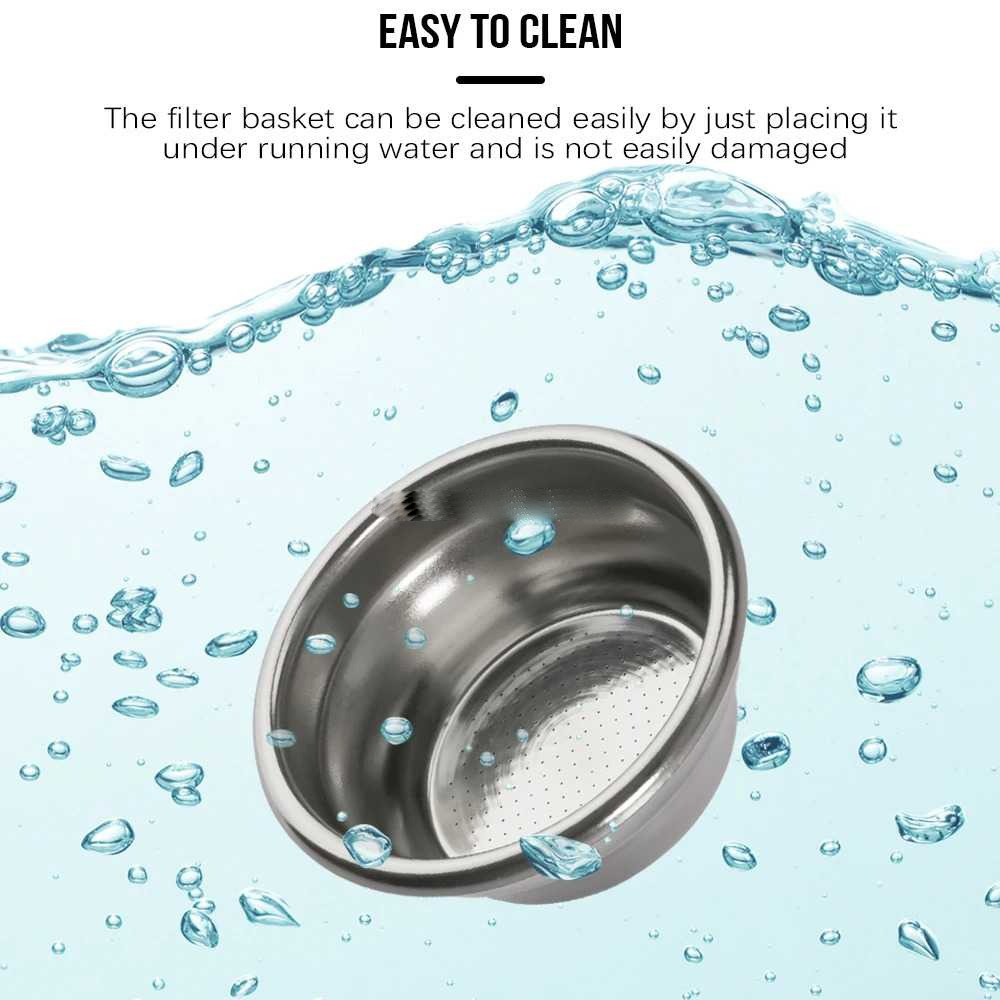 Gambar produk Dalinwell Filter Basket Portafilter Single Wall Non-Pressurized 54mm 1 Cup - DWL-54N