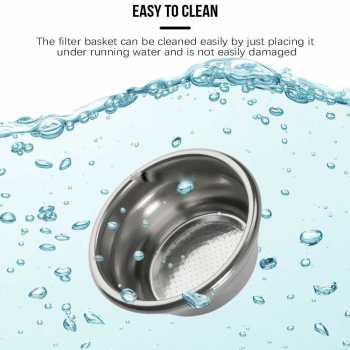 Gambar produk Dalinwell Filter Basket Portafilter Single Wall Non-Pressurized 54mm 1 Cup - DWL-54N