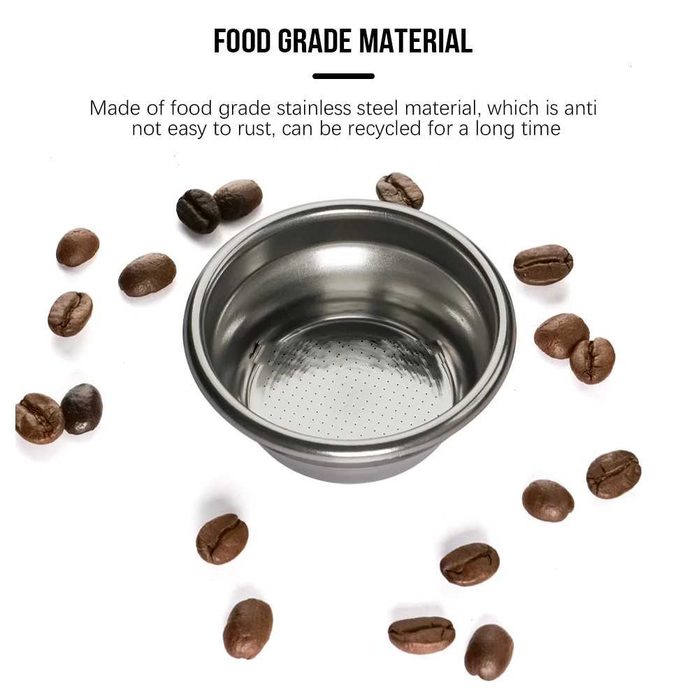 Gambar produk Dalinwell Filter Basket Portafilter Single Wall Non-Pressurized 54mm 1 Cup - DWL-54N