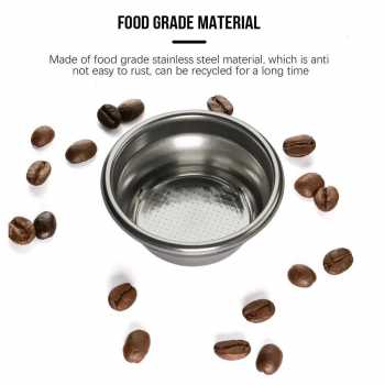 Gambar produk Dalinwell Filter Basket Portafilter Single Wall Non-Pressurized 54mm 1 Cup - DWL-54N