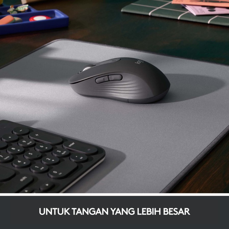 Logitech Mouse Wireless Bluetooth Silent Touch 4000 DPI - M650L Gambar produk Logitech Mouse Wireless Bluetooth Silent Touch 4000 DPI - M650L